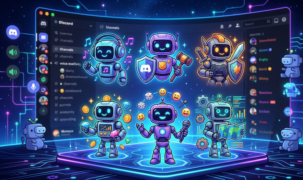 Najlepsze boty na Discord w 2026 roku
